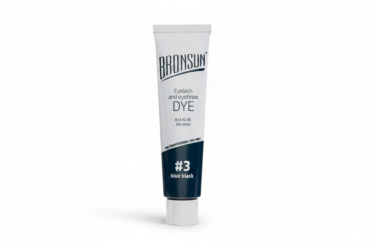 Bronsun Eyelash & Eyebrow Dye - Blue Black#3