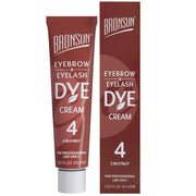 Bronsun Eyelash & Eyebrow Dye Cream -Chestnut#4