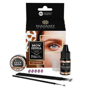 Mayamy Brow Henna Trial Set - Light Brown