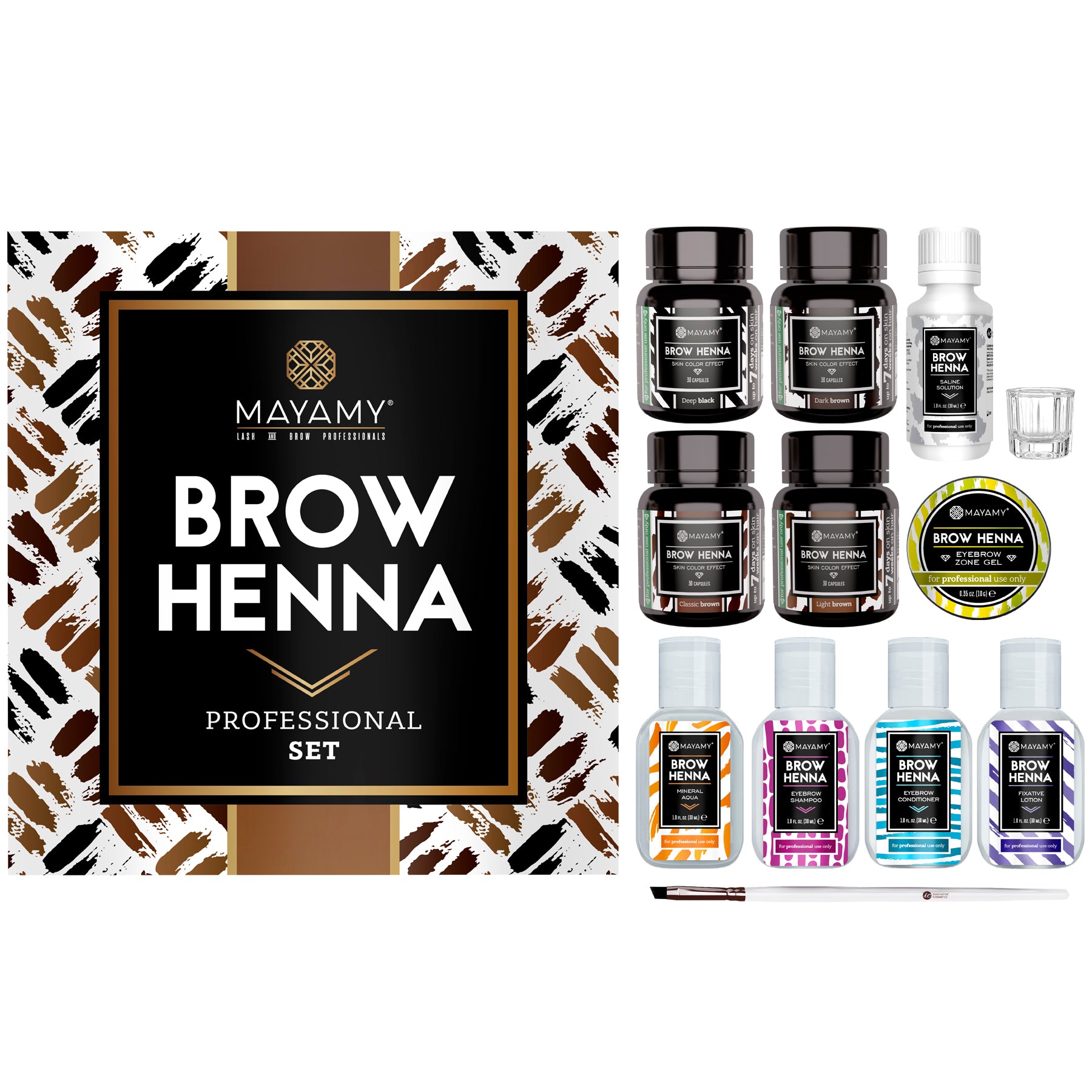 Mayamy Brow Henna Professional Set