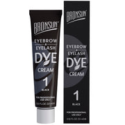 Bronsun Eyelash & Eyebrow Dye Cream - Black#1