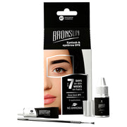 Bronsun Eyelash & Eyebrow Dye Trial Kit- Deep Black#1
