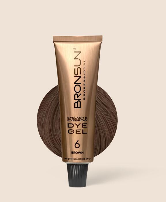 BRONSUN - Eyelash and Eyebrow Dye (Hybrid Dye) Brown