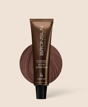 Bronsun Eyelash & Eyebrow Dye Cream -Chestnut#4