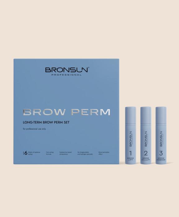 Kit de rehaussement de sourcils longue durée Bronsun