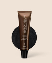 Crème Teinture Cils et Sourcils Bronsun - Noir #1