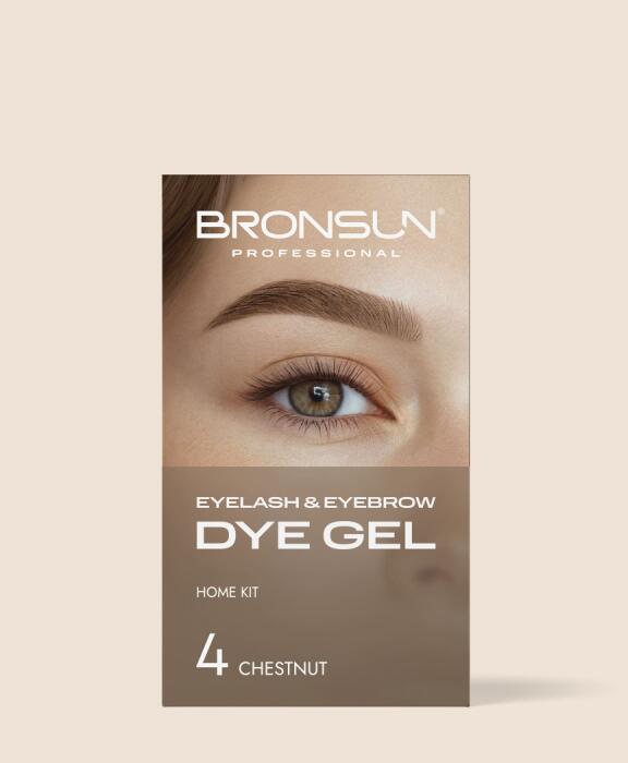 Bronsun Eyelash & Eyebrow Dye Homekit Chestnut