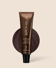 Bronsun Eyelash & Eyebrow Dye Cream - Dark Brown #7