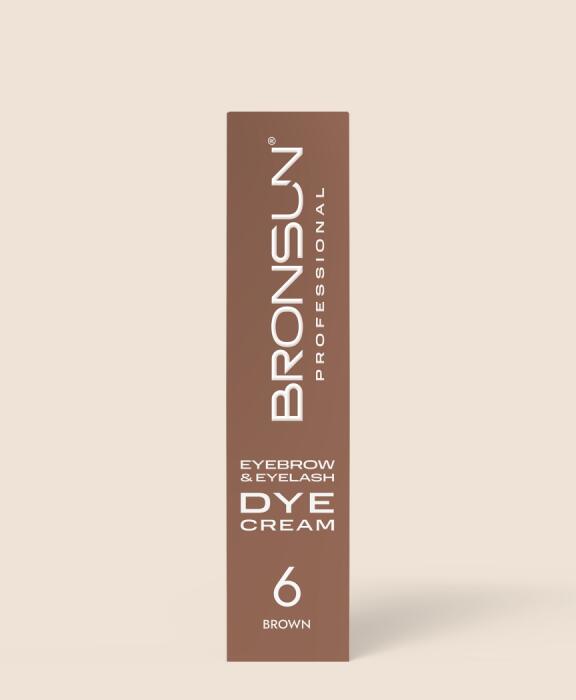Crème Teinture Cils et Sourcils Bronsun -Brun #6