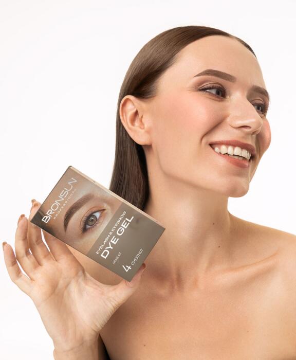 Bronsun Eyelash & Eyebrow Dye Homekit Chestnut