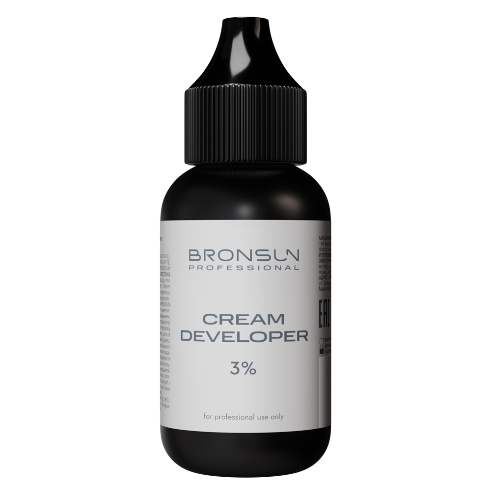 PRE ORDER Bronsun Cream Developer 3% 30ml